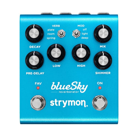 Strymon blueSky V2 Reverberator Pedal