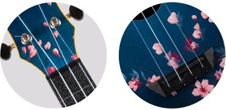 Flight, 4-String Travel Concert Ukulele, Sakura (TUC-32)