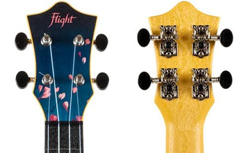 Flight, 4-String Travel Concert Ukulele, Sakura (TUC-32)