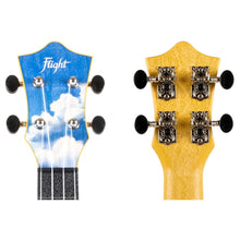 Flight Designer TUC30 SLO 4 strings Concert Ukulele, with Gig Bag - (Solvenia Print)