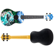 Flight Designer TUC30 SLO 4 strings Concert Ukulele, with Gig Bag - (Solvenia Print)