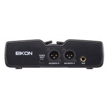 EIKON WM700DH DUAL CHANNEL PLL UHF WIRELESS BELT-PACK MICROPHONE SYSTEM