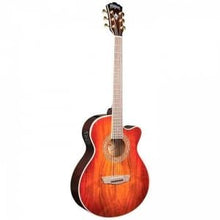 Washburn EA55G-A-U Grand Auditorium Electro-Acoustic Guitar - Koa Burst