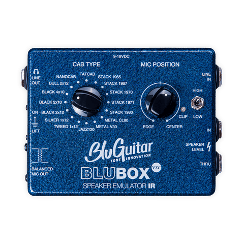 Bluguitar BluBOX VSC Professional Impulse-Response-Speaker simulation