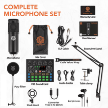 Digimore D-430 Condenser Mic Kit with V8 Sound Card