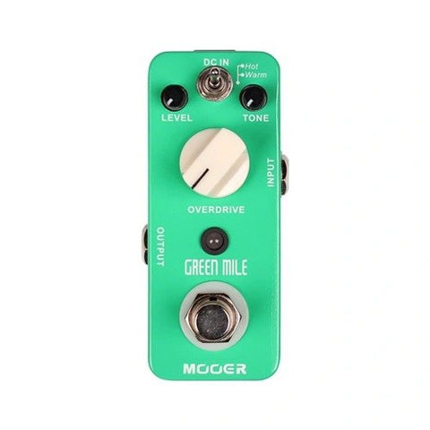 Mooer Green Mile Overdrive Micro Pedal