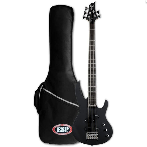 ESP LTD B-15 Bass Guitar - Black Satin