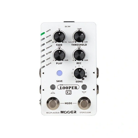 Mooer Looper X2 Stereo Effect Pedal