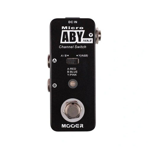 Mooer Micro ABY MKII Channel Switch Effects Pedal