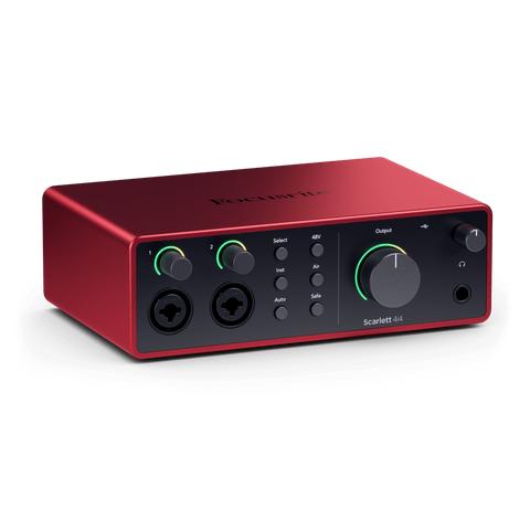 Focusrite Scarlett 4i4 4th Generation 4-in, 4-out Audio Interface