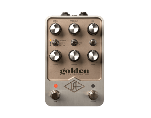 Golden Reverb Pedal