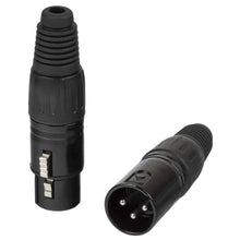 Proel XLR3MVBK XLR 3-Pole Cable Mount Male Black