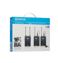 BOYA BY-WM8 Pro-K2 UHF Dual-Channel Wireless Microphone System