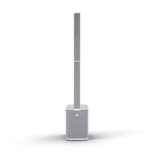 LD System MAUI® 28 G3 MIX W Compact cardioid column PA system with digital mixer, white