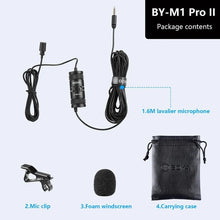 BOYA By-M1 Pro II Lavalier Auxiliary Microphone