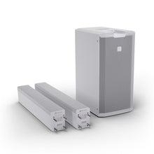 LD System MAUI Portable cardioid column PA system, White
