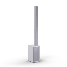 LD System Portable cardioid column PA system, white, with 6ch digital mixer & app control