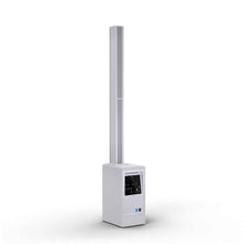 LD System Portable cardioid column PA system, white, with 6ch digital mixer & app control
