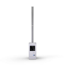 LD System Portable cardioid column PA system, white, with 6ch digital mixer & app control