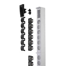LD System MAUI® 28 G3 MIX W Compact cardioid column PA system with digital mixer, white