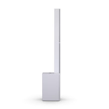 LD System Portable cardioid column PA system, white, with 6ch digital mixer & app control