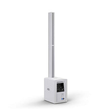 LD System MAUI® 28 G3 MIX W Compact cardioid column PA system with digital mixer, white