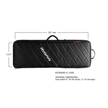 MONO M80-K61-BLK Vertigo Keyboard Case for 61 and 49-Key keyboards