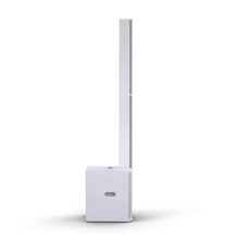 LD System MAUI® 28 G3 MIX W Compact cardioid column PA system with digital mixer, white