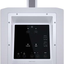 LD System MAUI® 28 G3 MIX W Compact cardioid column PA system with digital mixer, white
