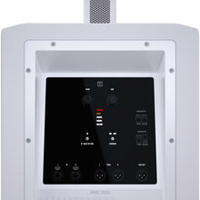 LD System MAUI® 28 G3 MIX W Compact cardioid column PA system with digital mixer, white