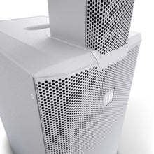 LD System Portable cardioid column PA system, white, with 6ch digital mixer & app control