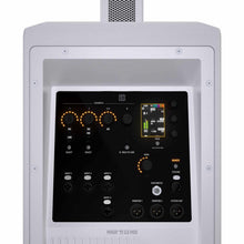 LD System Portable cardioid column PA system, white, with 6ch digital mixer & app control