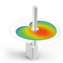 LD System Portable cardioid column PA system, white, with 6ch digital mixer & app control
