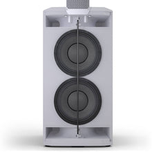 LD System Portable cardioid column PA system, white, with 6ch digital mixer & app control