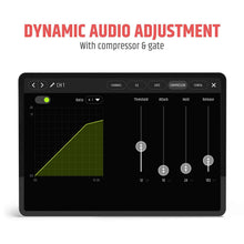 LD System Portable cardioid column PA system, white, with 6ch digital mixer & app control