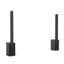 LD System Portable cardioid column PA system, black, with 6ch digital mixer & app control