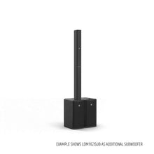 LD System Portable cardioid column PA system, black, with 6ch digital mixer & app control