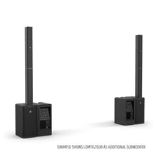 LD System Portable cardioid column PA system, black, with 6ch digital mixer & app control