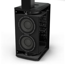 LD System Portable cardioid column PA system, black, with 6ch digital mixer & app control