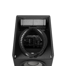 LD System Portable cardioid column PA system, black, with 6ch digital mixer & app control
