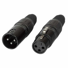 Proel XLR3FVBK XLR 3-Pole Cable Mount Female Plug Black
