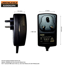 Arowana PED9V2 Guitar Pedal Power Supply 9V2A Center Negative for Guitar Pedals Processo