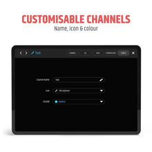 LD System Portable cardioid column PA system, black, with 6ch digital mixer & app control