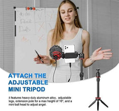 BOYA By-vg330 Vlogging Kit With By-mm1 And Smartphone Holder