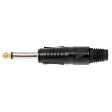 Proel S2CPRON 6.3mm Mono Jack plug Black Body