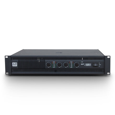 LD System DEEP2 4950 PA Power Amplifier 4 x 810 W 4 Ohms