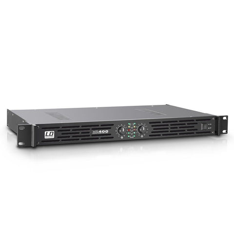 LD System XS 400 PA Power Amplifier Class D 2 x 200 W 4 Ohms