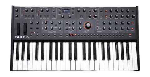Sequential Take 5 Portable and Powerful 5 Voice Polyphonic Synthesiser