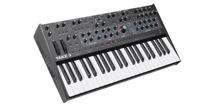 Sequential Take 5 Portable and Powerful 5 Voice Polyphonic Synthesiser