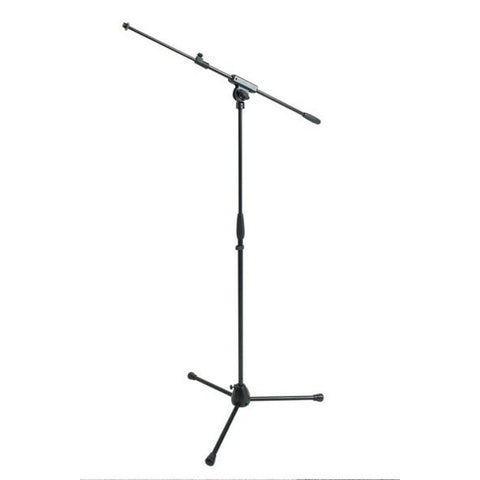 Proel RSM200BK MIC STAND WITH EXT BOOM BLACK